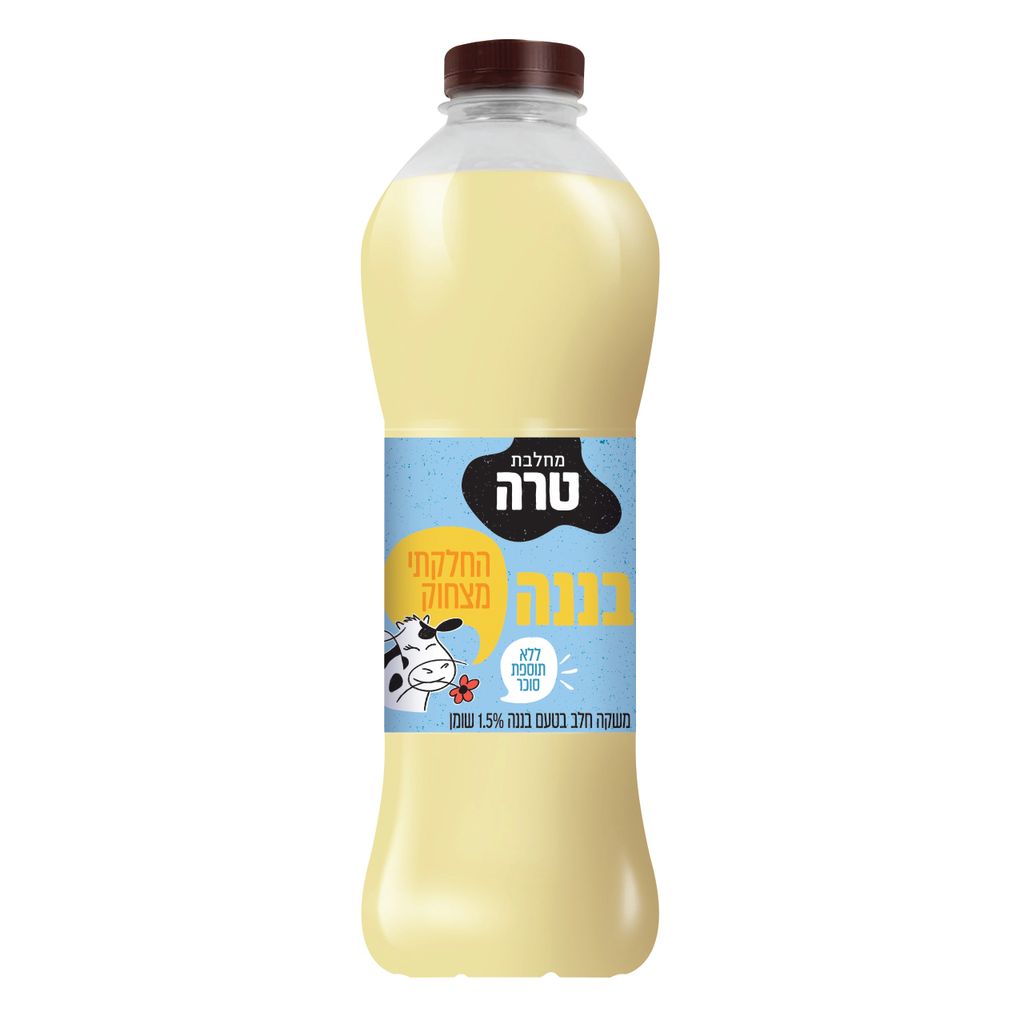 משקה חלב בטעם בננה 1 ליטר